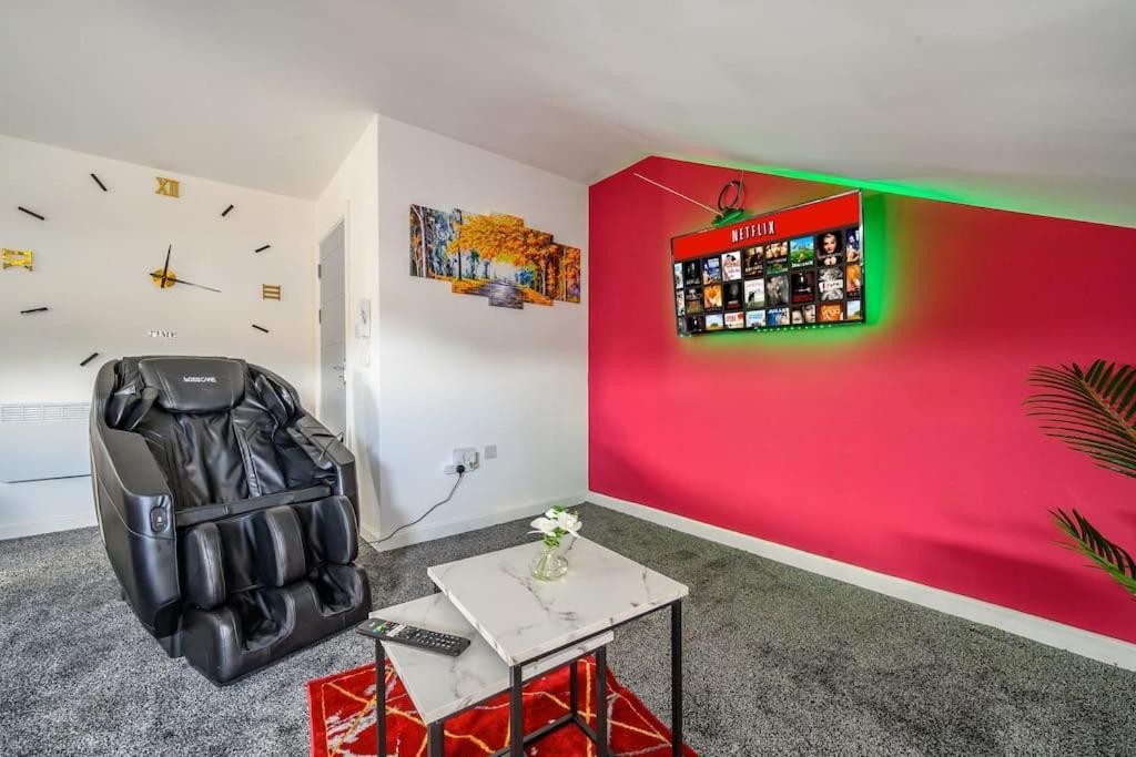 -4f421- For Your Relaxed,cosy Stay,free Parking Appartement Batley